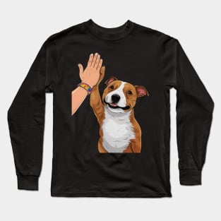 Staffordshire Bull Terrier Long Sleeve T-Shirt